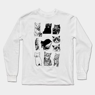 Cat Memes Long Sleeve T-Shirt